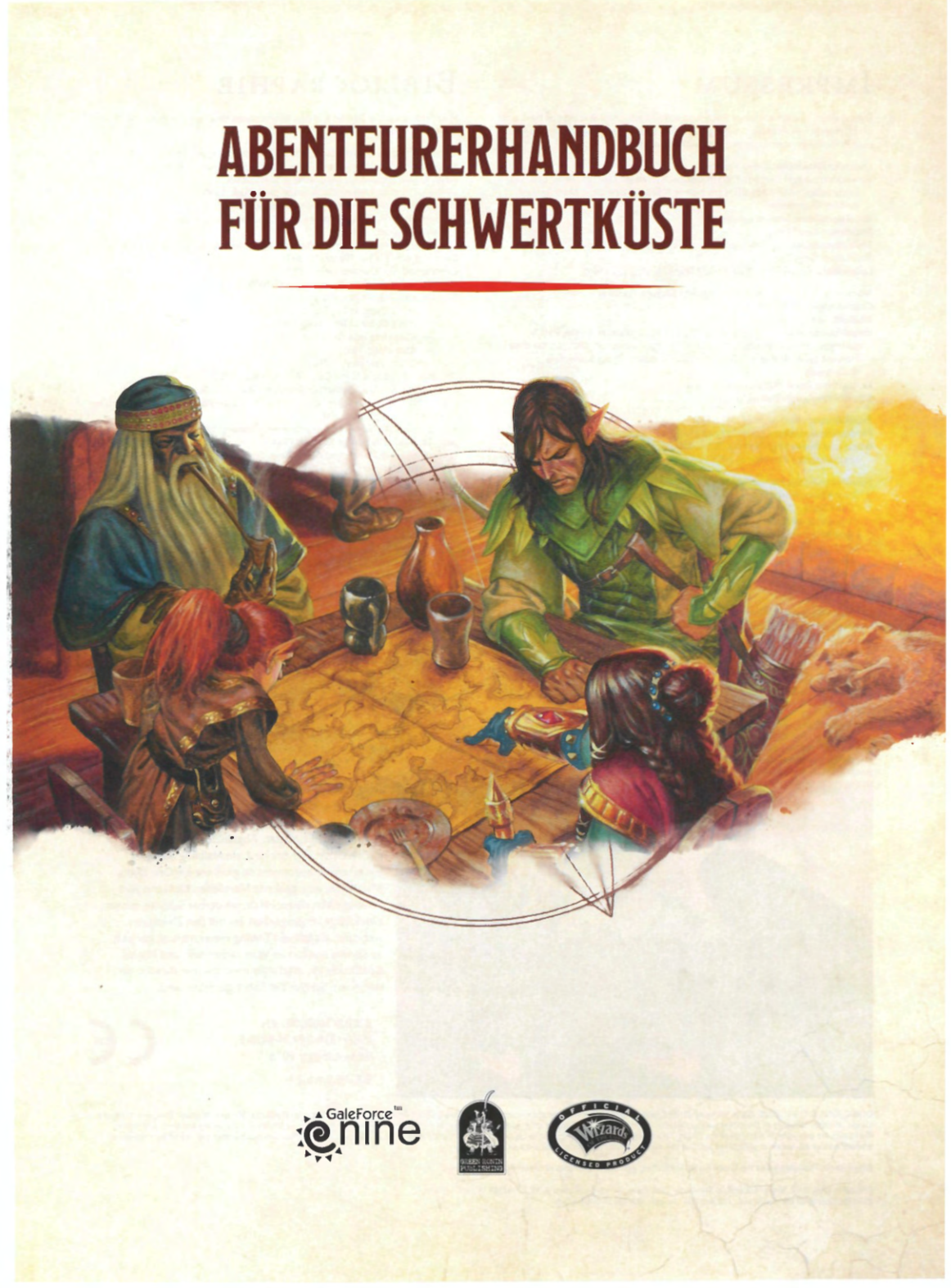 Cover von Abenteurerhandbuch für die Schwertküste