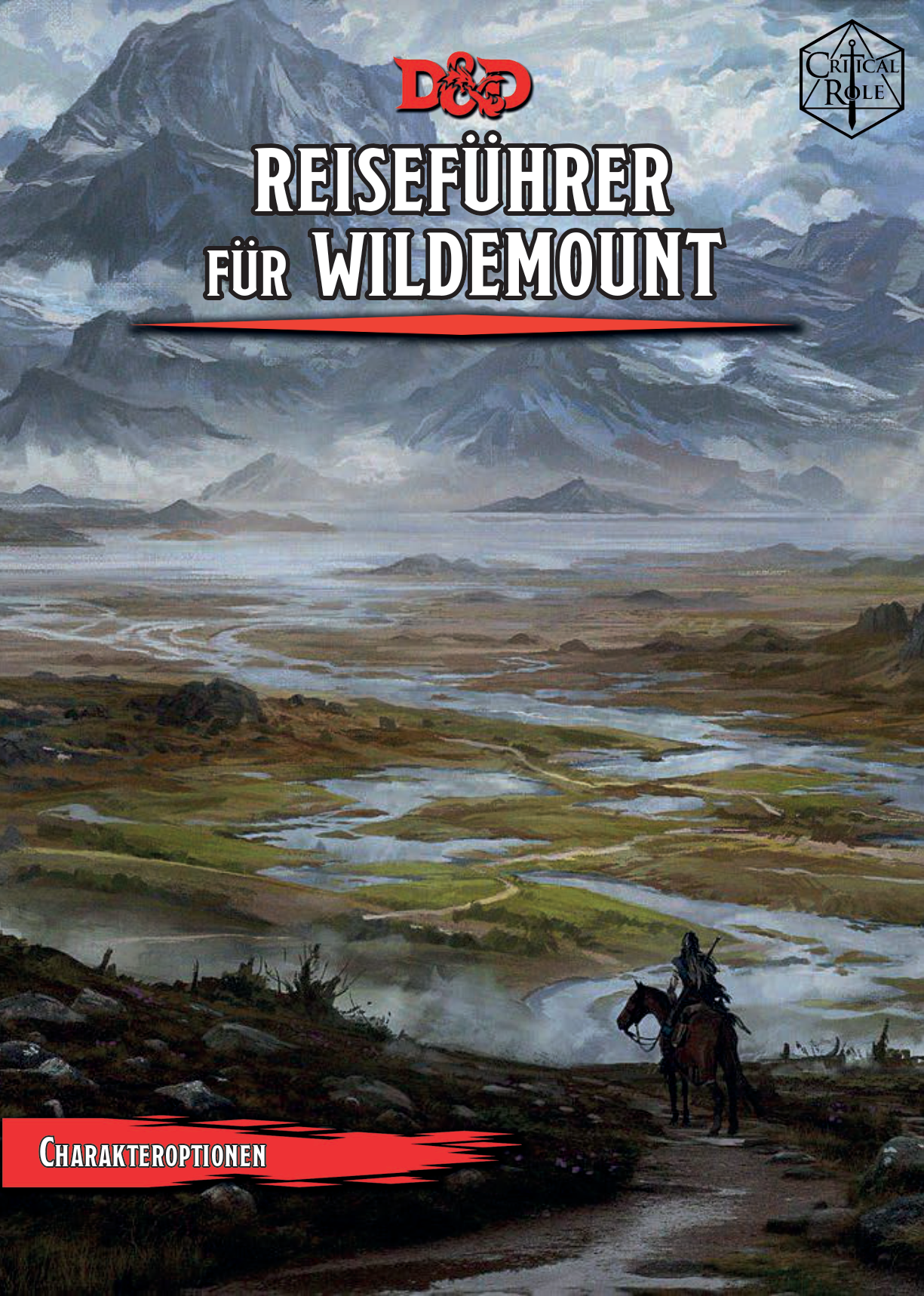 Cover von Wildemount Charakter Optionen